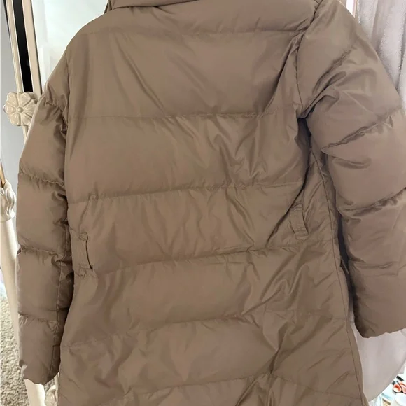 Ralph Lauren Tan Puffer Jacket with belt - Picture 6 of 6